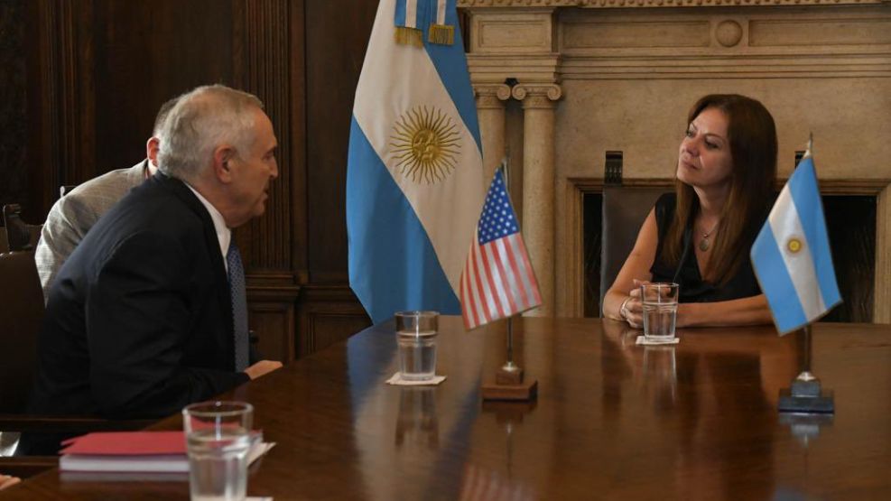 La ministra de Capital Humano, Sandra Pettovelo se reunió con Marc Stanley en Casa Rosada