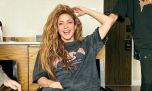 Moderno y casual: el look pijamero de Shakira