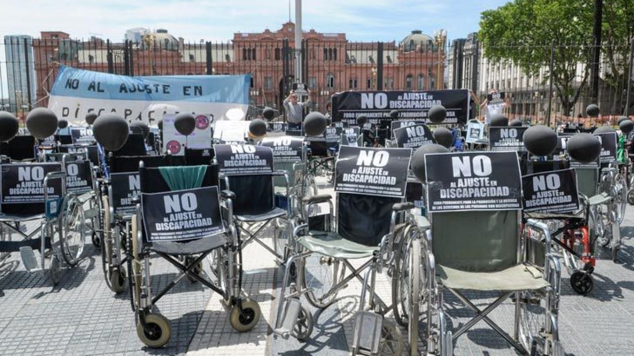 Marcha personas con discapacidad | Foto:Juan Ferrari