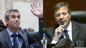 Oscar Zago y Martín Menem