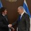 Javier Milei meets with Israeli Prime Minister Benjamin Netanyahu