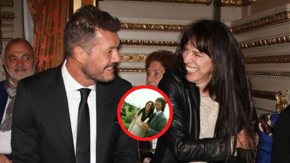 Marcelo Tinelli y Paula Robles
