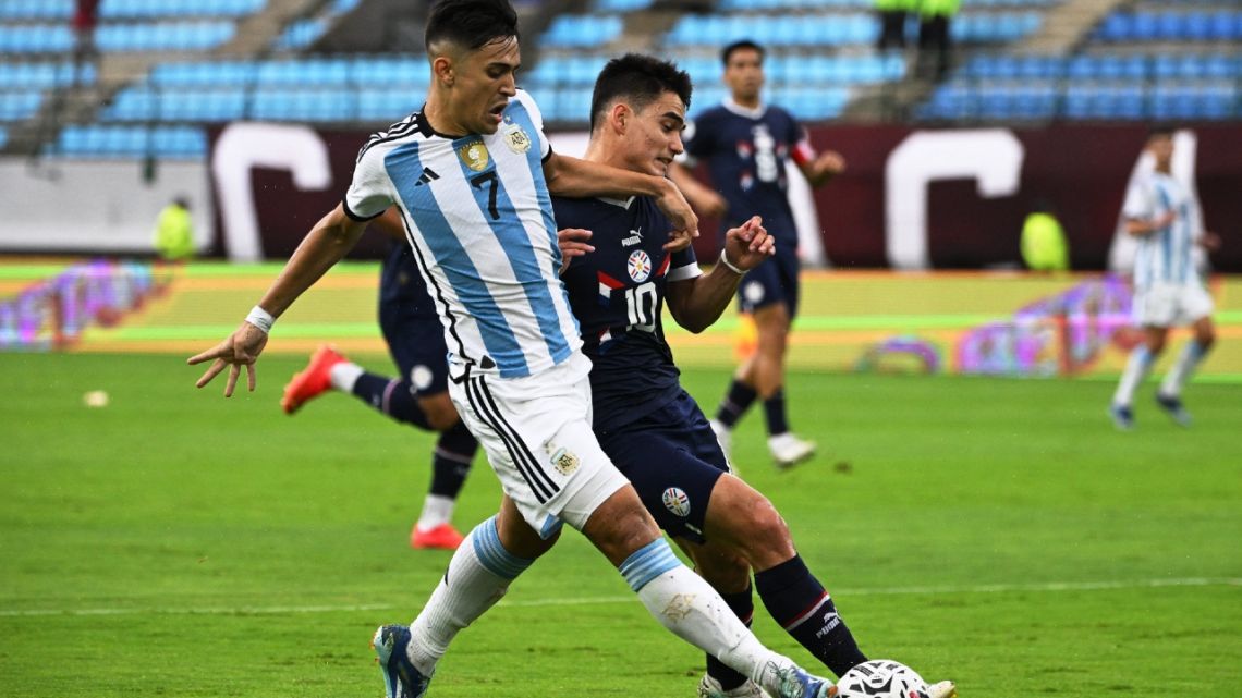 Con Un Dramático Cierre La Selección Argentina Sub 23 Empató 3 A 3 Ante Paraguay En El 4804