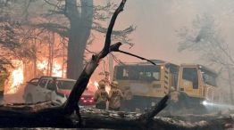 Incendio en el Parque Nacional Los Alerces 20240209