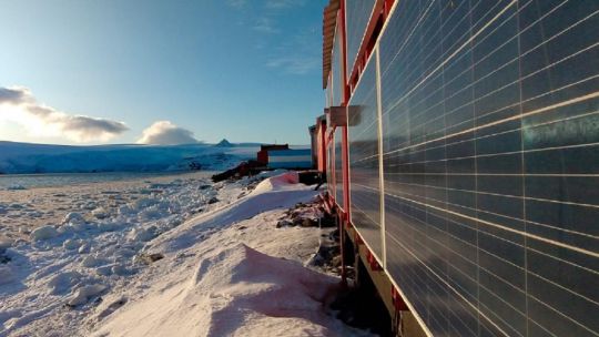 La Argentina instalará paneles solares en las bases de la Antártida
