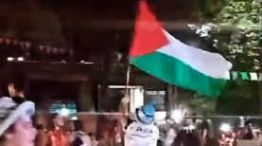 Los impresentables de FLores con banderas Palestinas 20240213