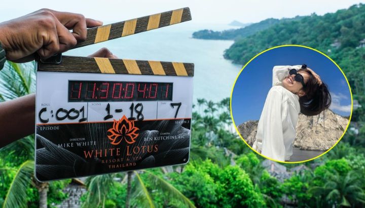 Tras el anuncio de Lisa de BLACKPINK en su elenco, "The White Lotus" mostró su rodaje en Tailandia