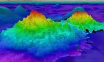 Sorprendente: descubren varias montañas submarinas en el océano Pacífico 