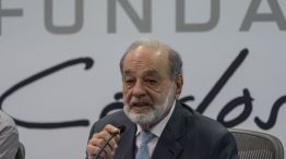 Billionaire Carlos Slim Holds Press Conference