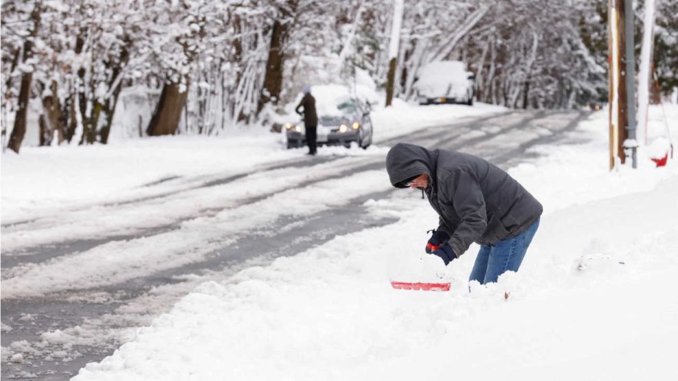 Estados Unidos: tormenta de nieve azota a numerosos estados de la región noroeste 20240214