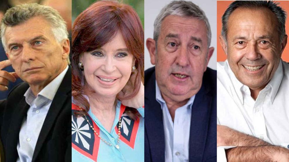 Mauricio Macri, Cristina Kirchner, Julio Cobos y Adolfo Rodriguez Saa 20240215