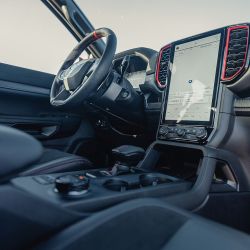 La Ranger Raptor será un nuevo vehículo conectado gracias a un modem 4G integrado a la arquitectura del vehículo.