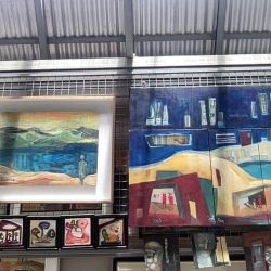 Carmen Buteler: una artista que fusiona expresividad y color en sus pinturas.   | Foto:CEDOC