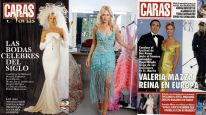 Las tapas icónicas de Valeria Mazza en revista CARAS