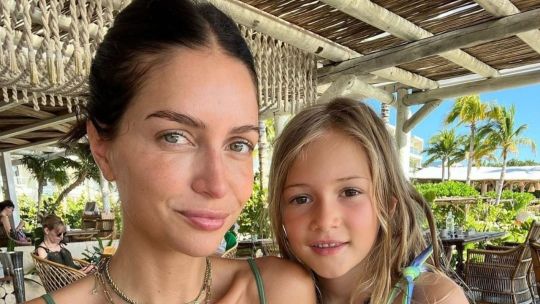 Zaira Nara y su hija Malaika 