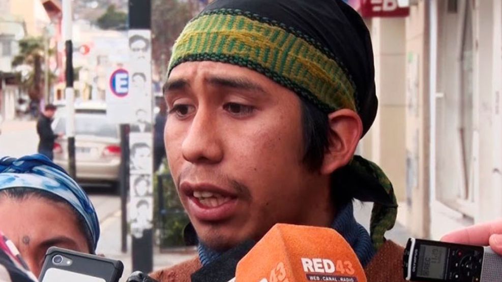 Matías Daniel Santana, el "mapuche de los binoculares" del caso Maldonado.