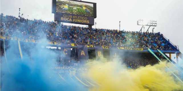 Juan Román Riquelme la Bombonera