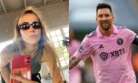 La felicidad de Ámbar de Benedictis por su encuentro con Lionel Messi