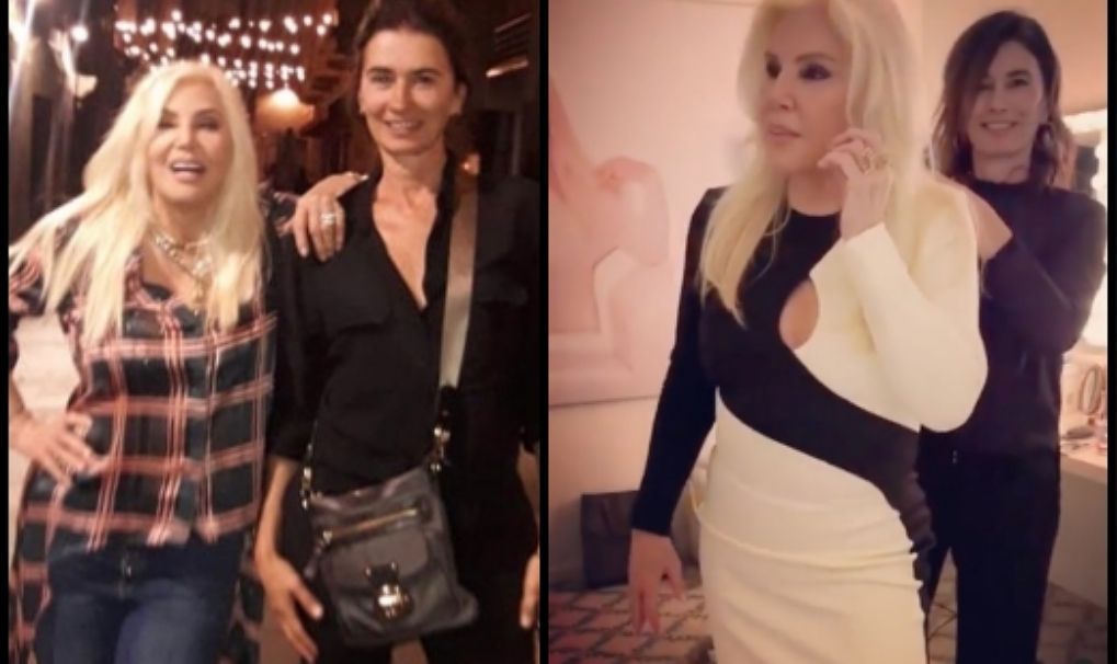 Susana Giménez y Marcela Amado.