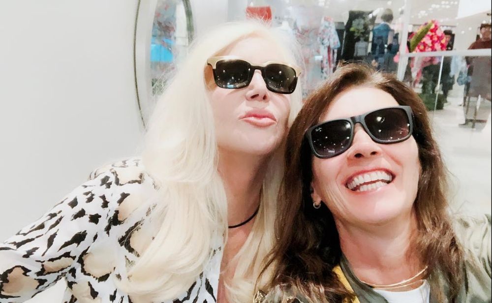 Marcela Amado y Susana Giménez.