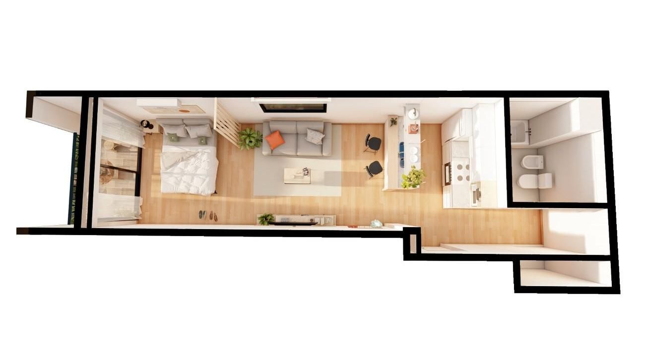 Vertical Constructora: Cinco tips para elegir un monoambiente 