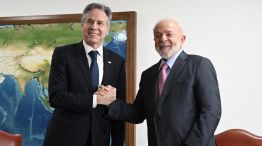 Antony Blinken y Luiz Inácio Lula da Silva