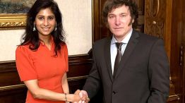 El presidente Javier Milei se reunió con Gita Gopinath
