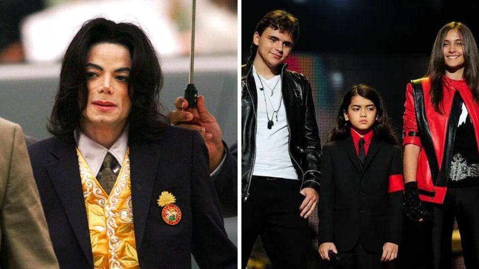 Michael Jackson e hijos