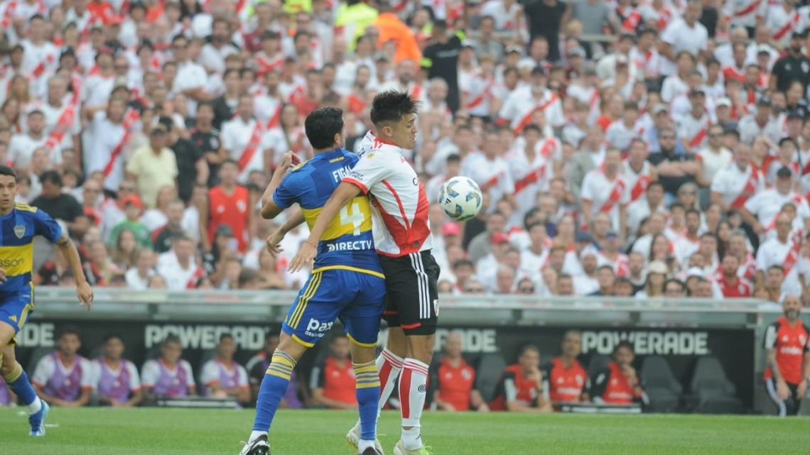 Quedaron a mano: River y Boca empataron 1 a 1 en el Superclásico | 442