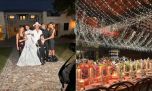 Así fue la decoración campestre glamurosa de la boda de Cande Tinelli y Coti Sorokin 