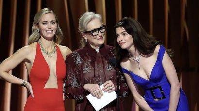Meryl Streep, Emily Blunt y Anne Hathaway