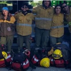 Esta vez la zona afectada es la de Antilef, en la cordillera rionegrina.