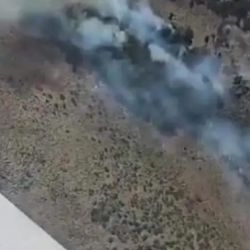 El nuevo foco se desató en la tarde del domingo 25.