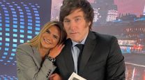 Amalia Granata y Javier Milei