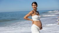 Valentina Barrios espera su segundo bebé.