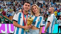 Yésica Frías y Exequiel Palacios