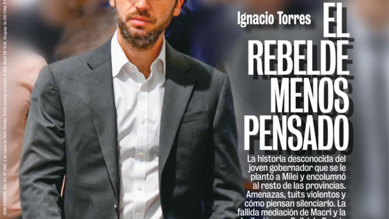 Ignacio Torres el rebelde menos pensado Noticias