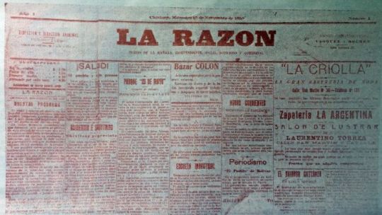 La Razón: diario pionero en la historia del periodismo argentino