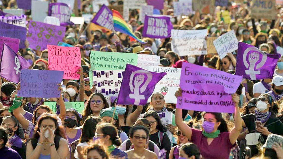 Feminist movement marches on Milei on World Day against Gender-Based Violence