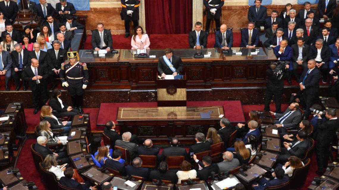 Assemblée législative : les 10 initiatives que Milei a proposé d’appeler le « Pacte du 25 mai »