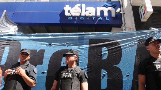 Asamblea de trabajadores de la Agencia Telam