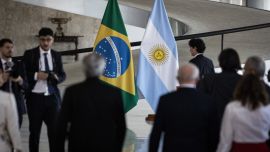 Brazil previously supported neighbouring Argentina in a legal fight over its 2001 sovereign debt default