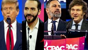 Trump, Bukele, Abascal y Milei