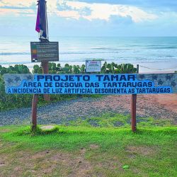 Guarajuba, una bella playa del nordeste brasileño, cercana a Salvador, es ideal para combinar el descanso familiar con las más diversas opciones de capturas deportivas de orilla.