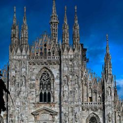 La Catedral Duomo di Milano en la Piazza del Duomo de Milán. Foto de GABRIEL BOUYS / AFP | Foto:AFP