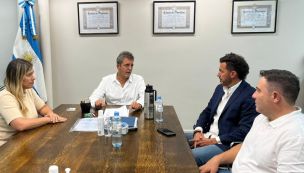 Sergio Massa pone un pié en la Legislatura cordobesa con Federico Alesandri