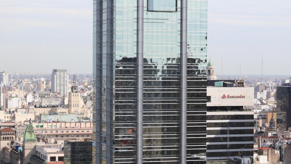 Banco Galicia, torre en la city porteña