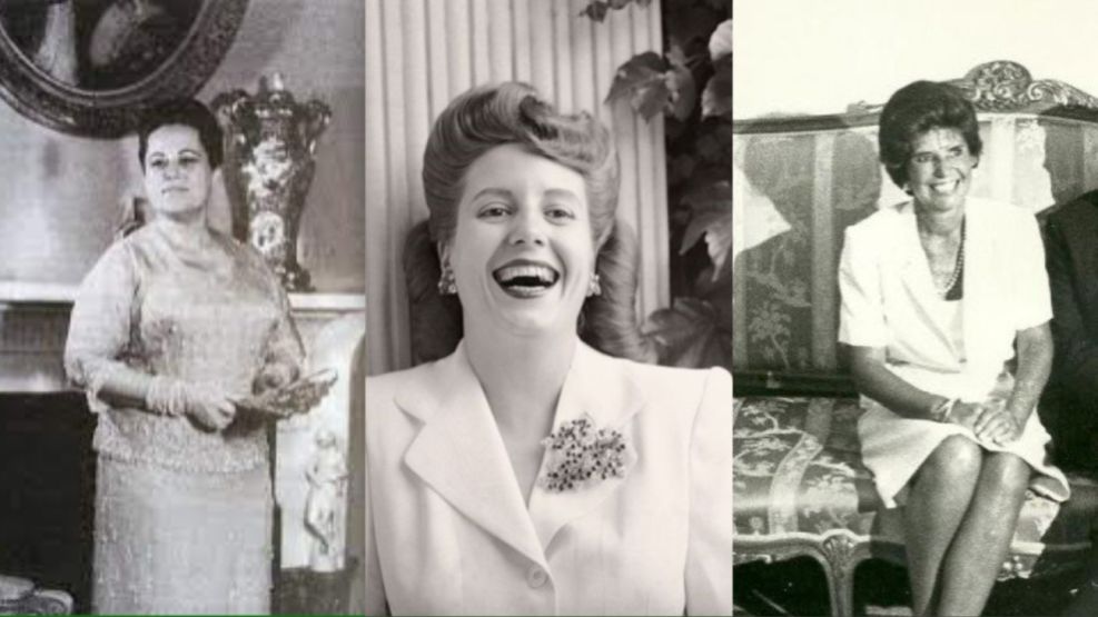 Silvia Martorell, Eva Perón, Lorenza Barreneche