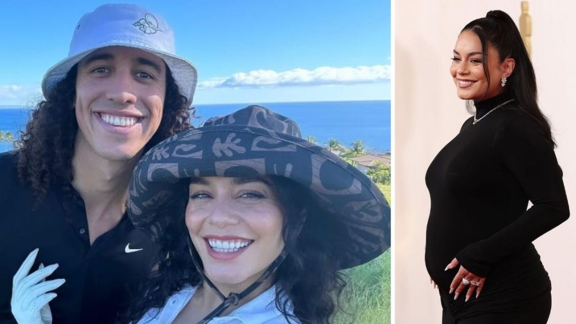 Oscar 2024 Vanessa Hudgens anunció su embarazo con Cole Tucker Caras