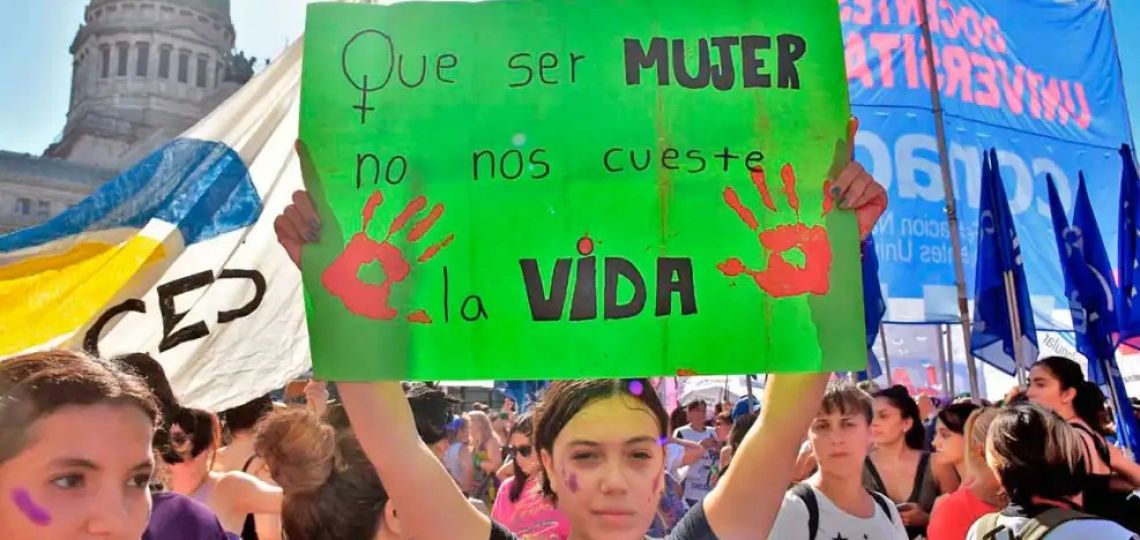 We Will Be A Tsunami Green Tide Fills Streets Surrounding Congress On 8m Buenos Aires Times